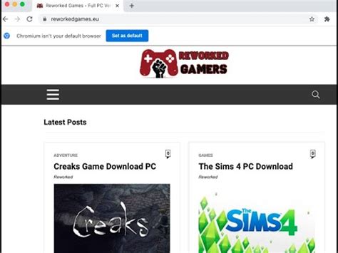 Reworkedgames.eu malicious site .